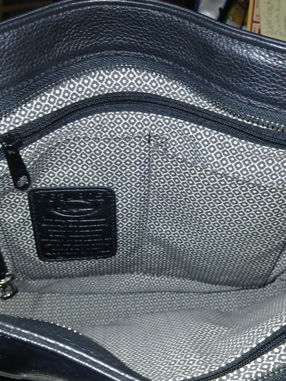 Brighton Casablanca Starla Tote in Black ■ Front Medallion and Tassel F634805 - Picture 10 of 13